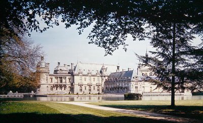 Ansicht des Grand und Petit Château von Pierre and Bullant Daumet